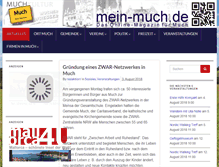 Tablet Screenshot of mein-much.de